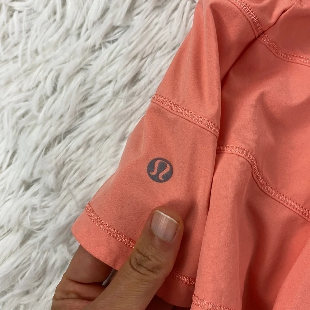 Lululemon Pace Rival Skirt II *4-way Stretch (Regular) Plum Peach / Blushed Illu